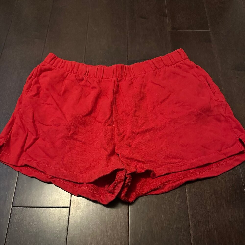 Garage Red Sweatshorts